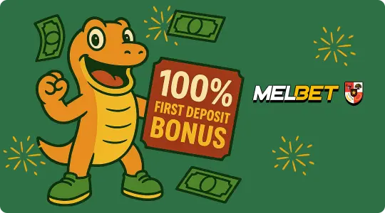 100% First Deposit Bonus